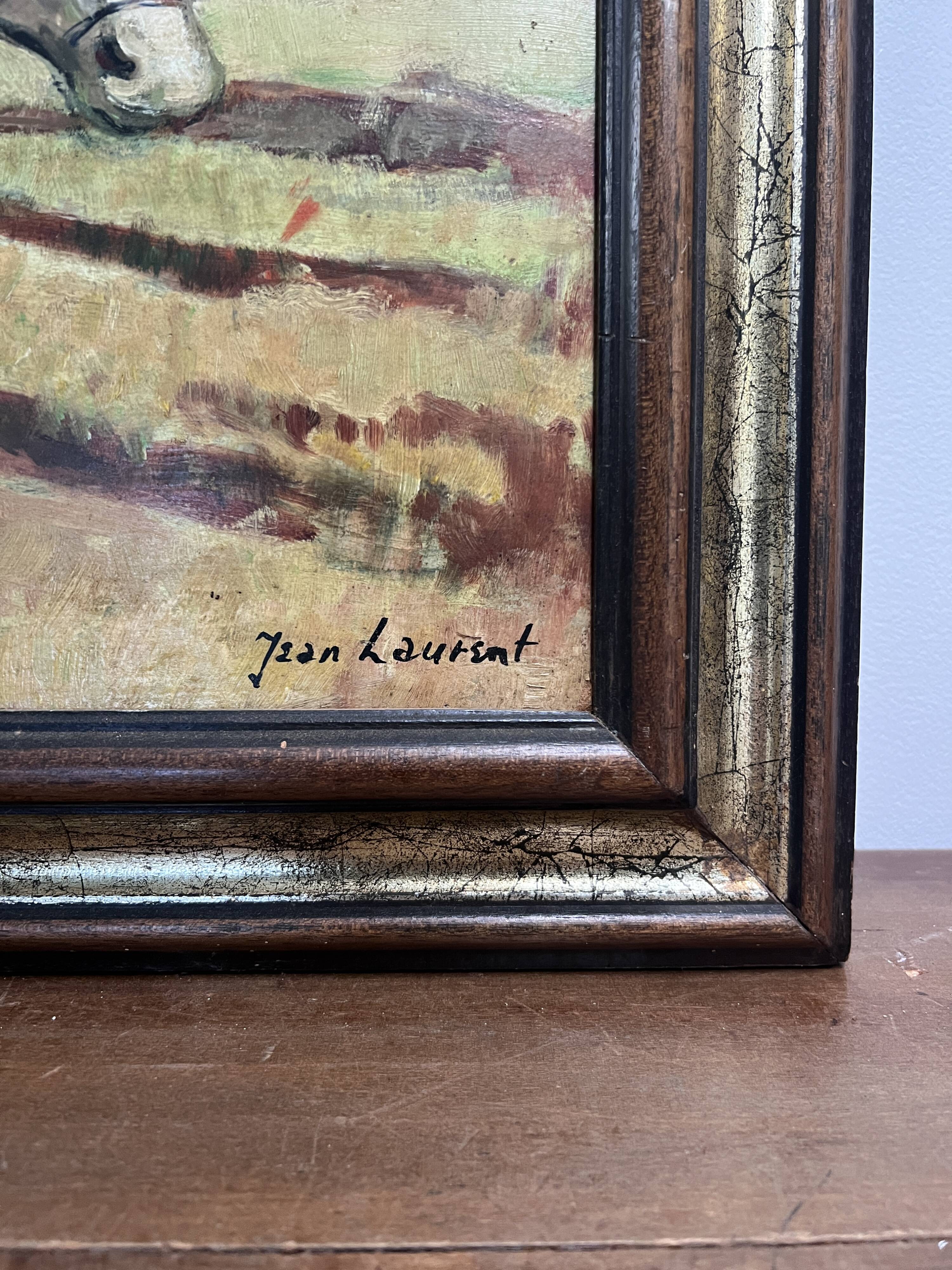 Tableau de Jean Laurent - Les Boeufs
