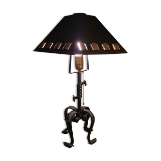 Brutalist lamp