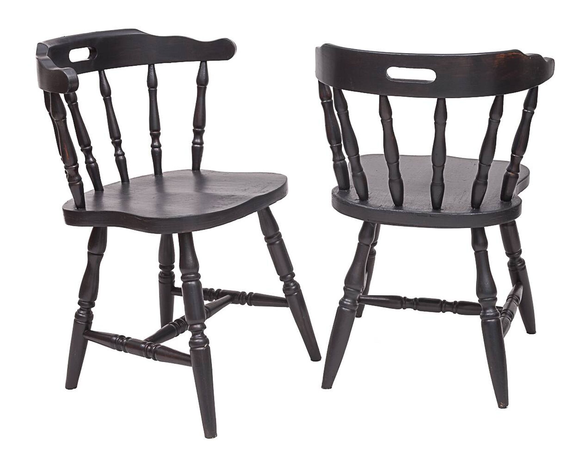 Set of 8 "Cabriolet" bistro chairs