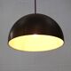 Massive patinated copper lamp - Denmark 60's