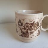 English stoneware cup or music box