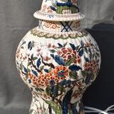 BIG LAMP IN DELFT DE DELFT polychrome decoration THE PARIS LAMPE