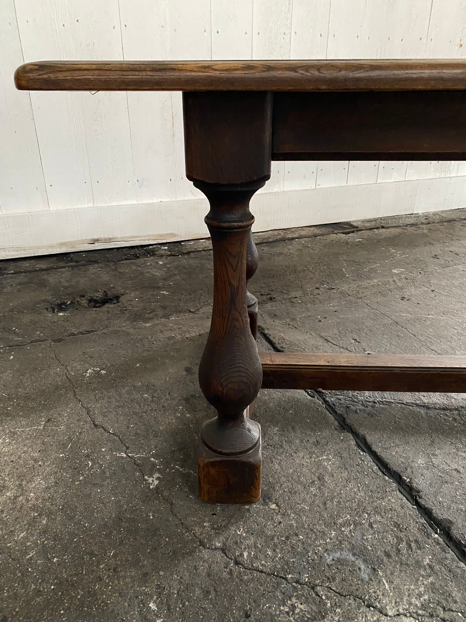 Oak farmhouse table