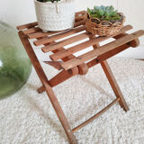 Wooden stool