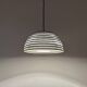 Chromed 1970s Pendant Lamp by Kazuo Motozawa for Staff