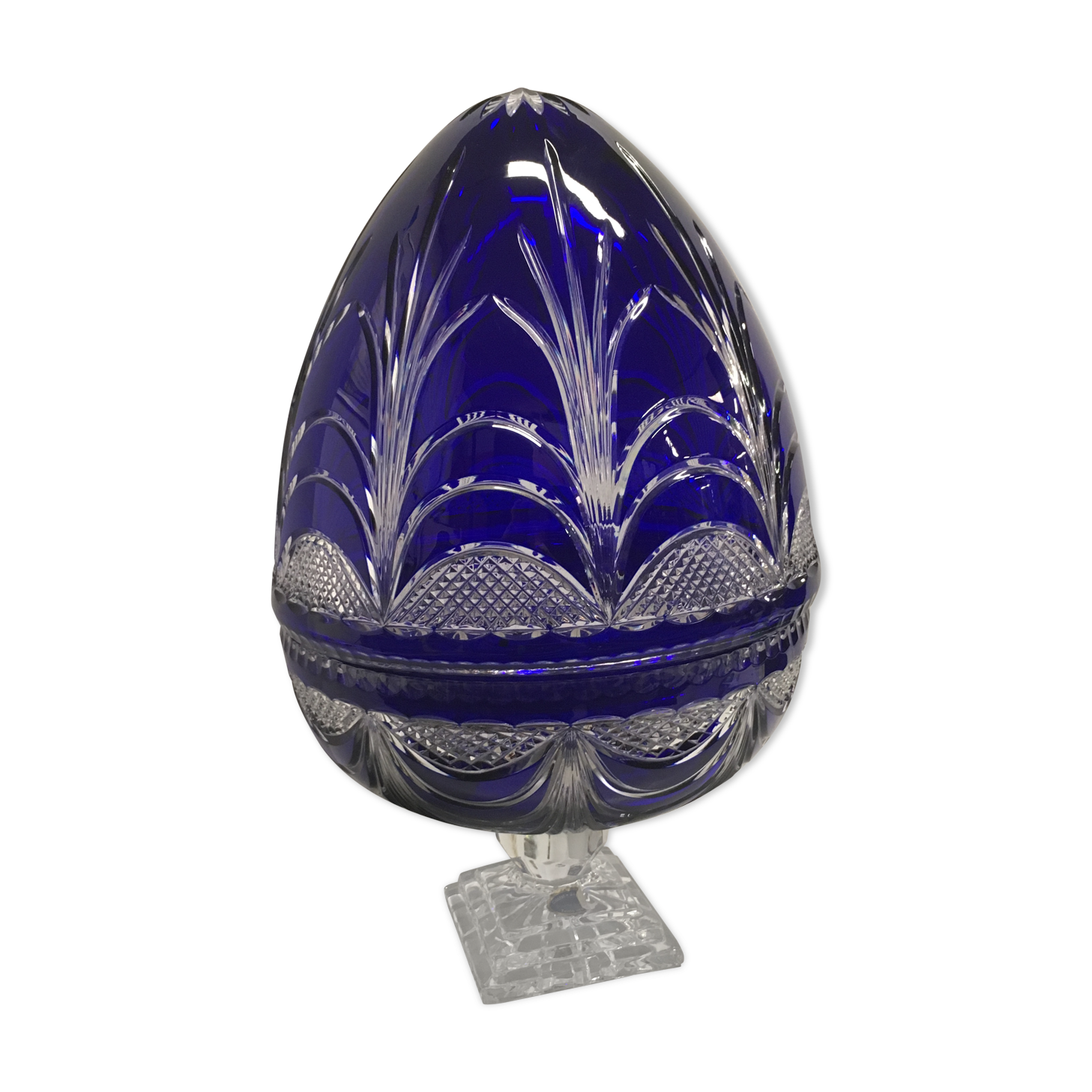 Crystal egg champagne cellar