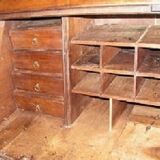 Secretary with a slope of Louis XVI period, authentic