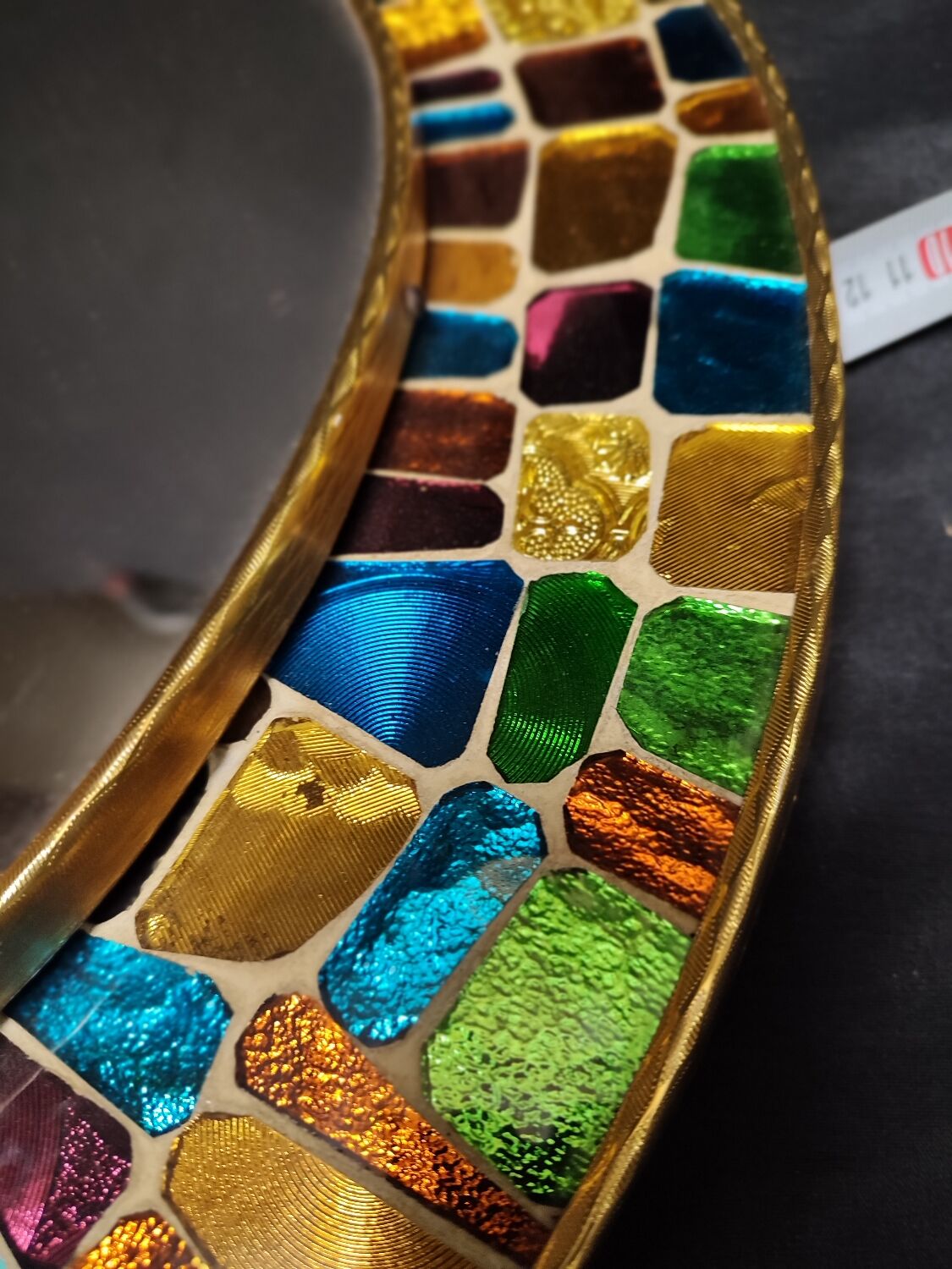Glass mosaic mirror 1950