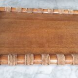 Scandinavian wooden and rope plateau