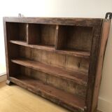 Rustic and patinated console