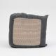Togo lounge chair and pouf in black fabric by Michel Ducaroy for Ligne Roset, 1973, set of 2