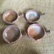 Series of 4 sandstone ramekins