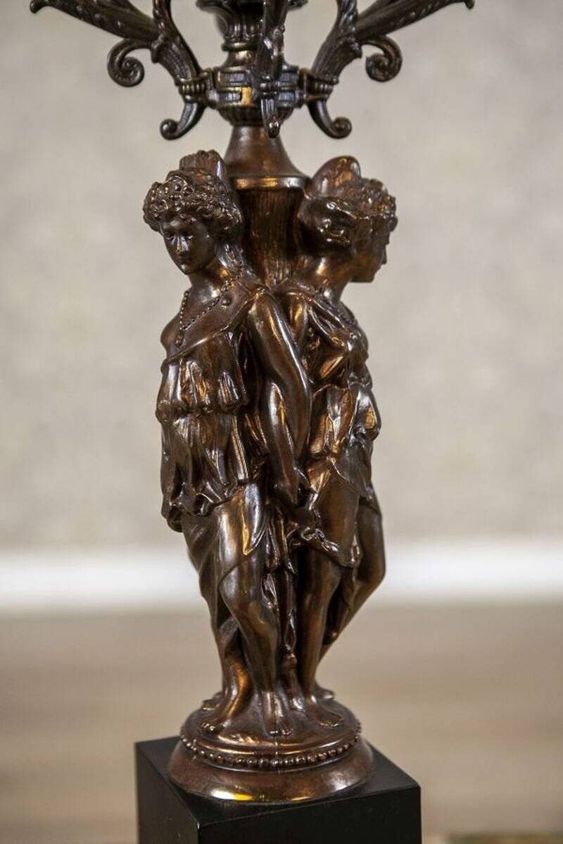 Late 20th Century Mid-Century Modern Desk Lamp in Black