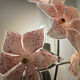 Murano floral wall lights from the 1970s