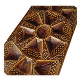 Oyster plate Digoin Sarguemines