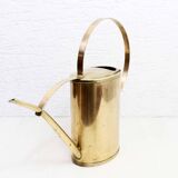 Vintage brass watering can