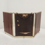 Folding mirror triptych. France 1920s 68x30cm