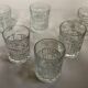 Vintage whisky glasses