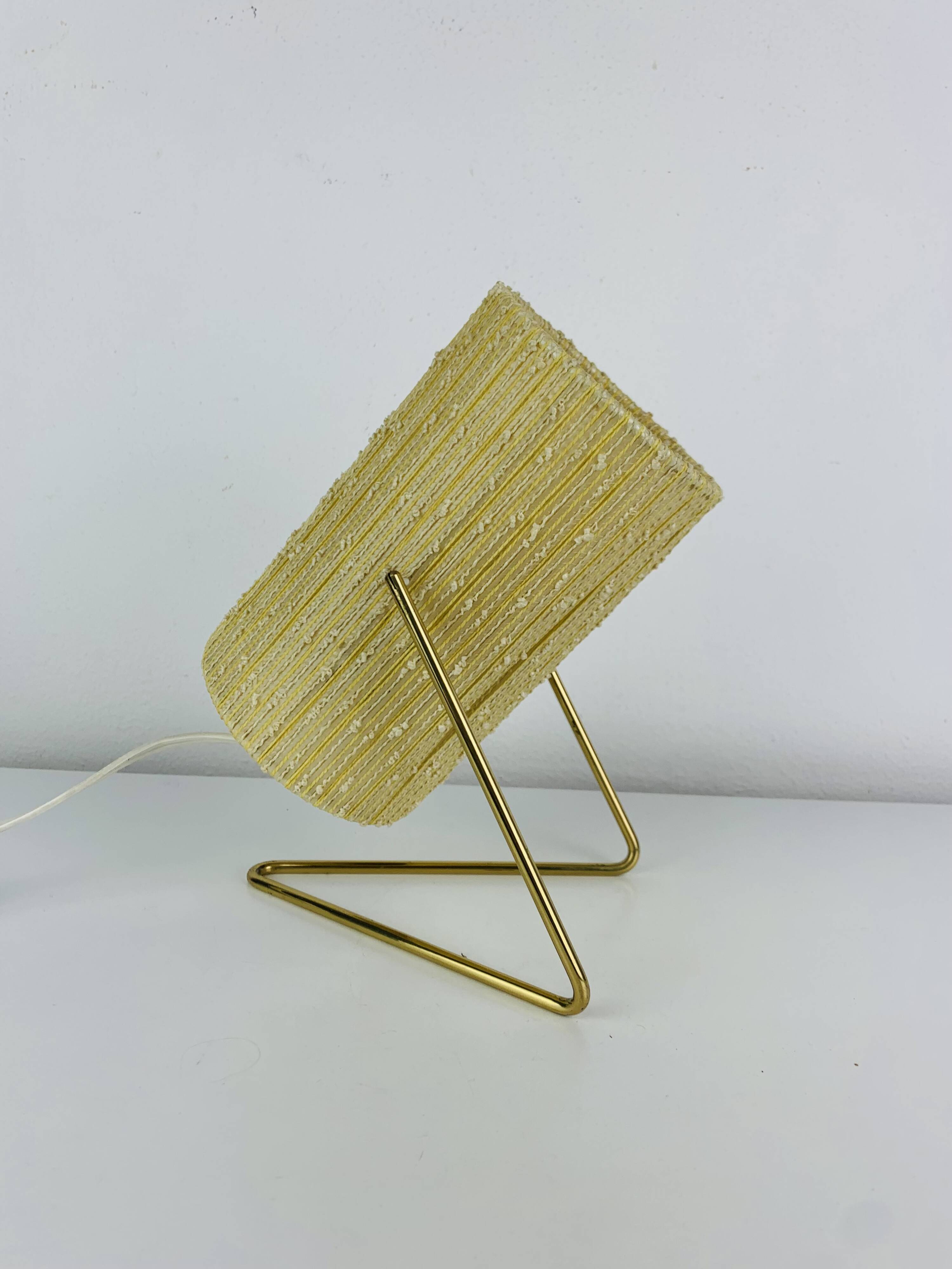Adjustable lamp or 1950s wall light in brass