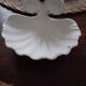 Enamelled cast iron soap dish