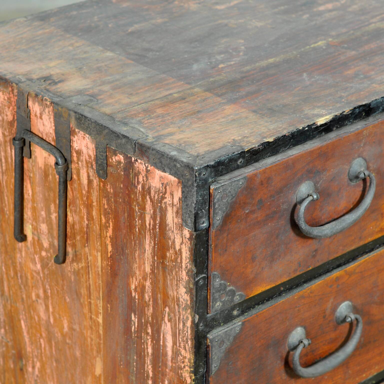 Japanese Tansu chest of drawers, circa 1890