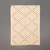 Checkered Beni Mrirt Rug