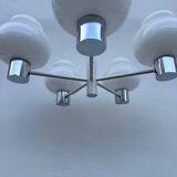 Lustre Space Age opaline chrome 1970s