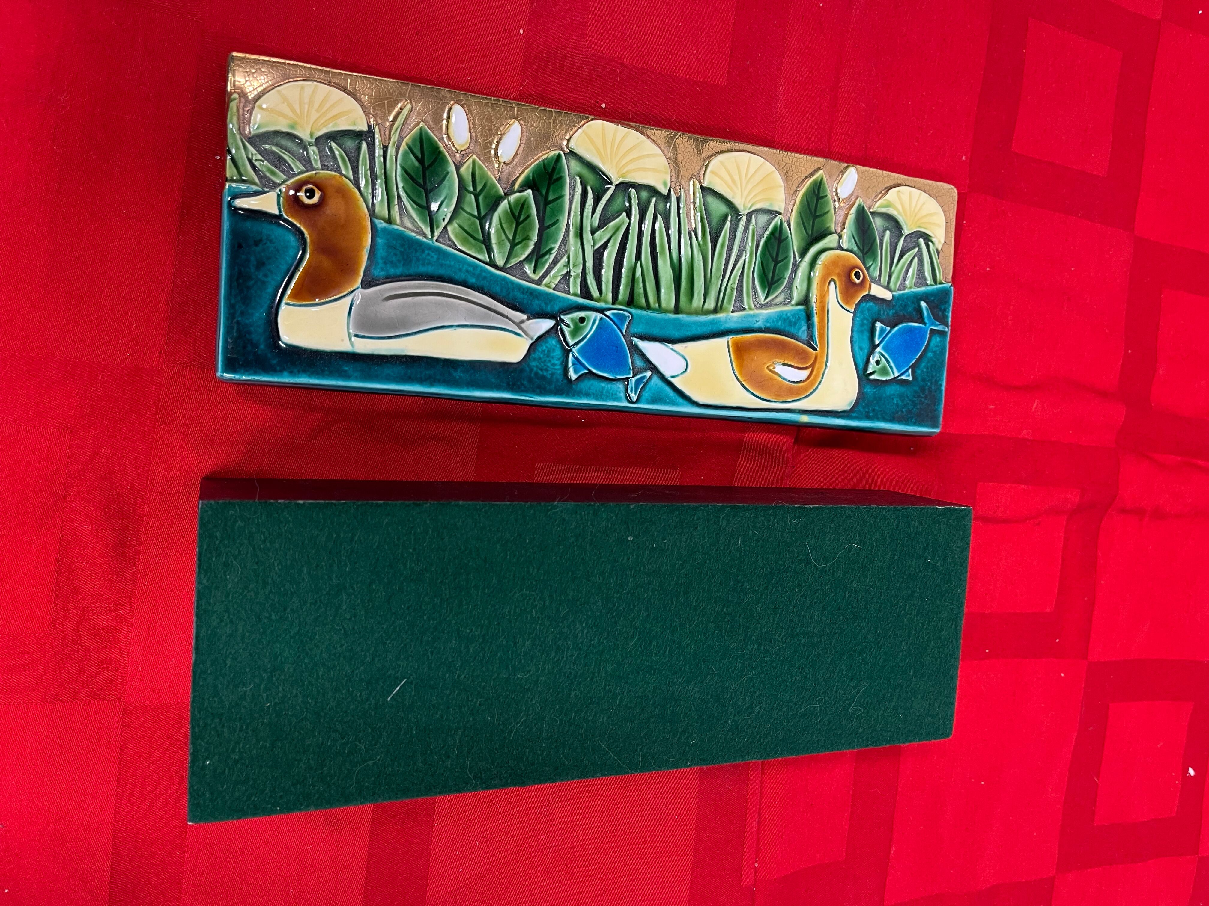 Ceramic duck box Mithe Espelt