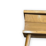 Vintage scandinavian light wood worker