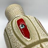 Large vase in matte and glazed ceramic • Manufacture Bay Keramik • W. Germany