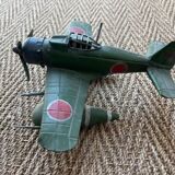 Mitsubishi A6M5C Zero, Tsukuba Naval Air Corps 1945 Model metal size 28 cm wingspan