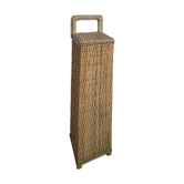 Panier en osier vintage