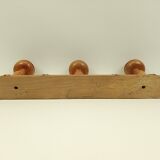 Hook 3 wooden hooks 35 cm