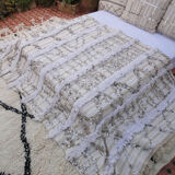 Beige Handira 262 x 152 cm