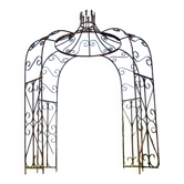 Gloriette, tonnelle , pergola en fer forgé