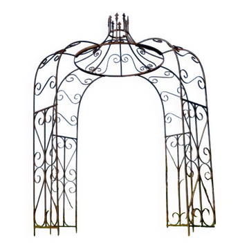 Gloriette, tonnelle , pergola en fer forgé