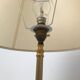Vintage golden brass lamp anne 50