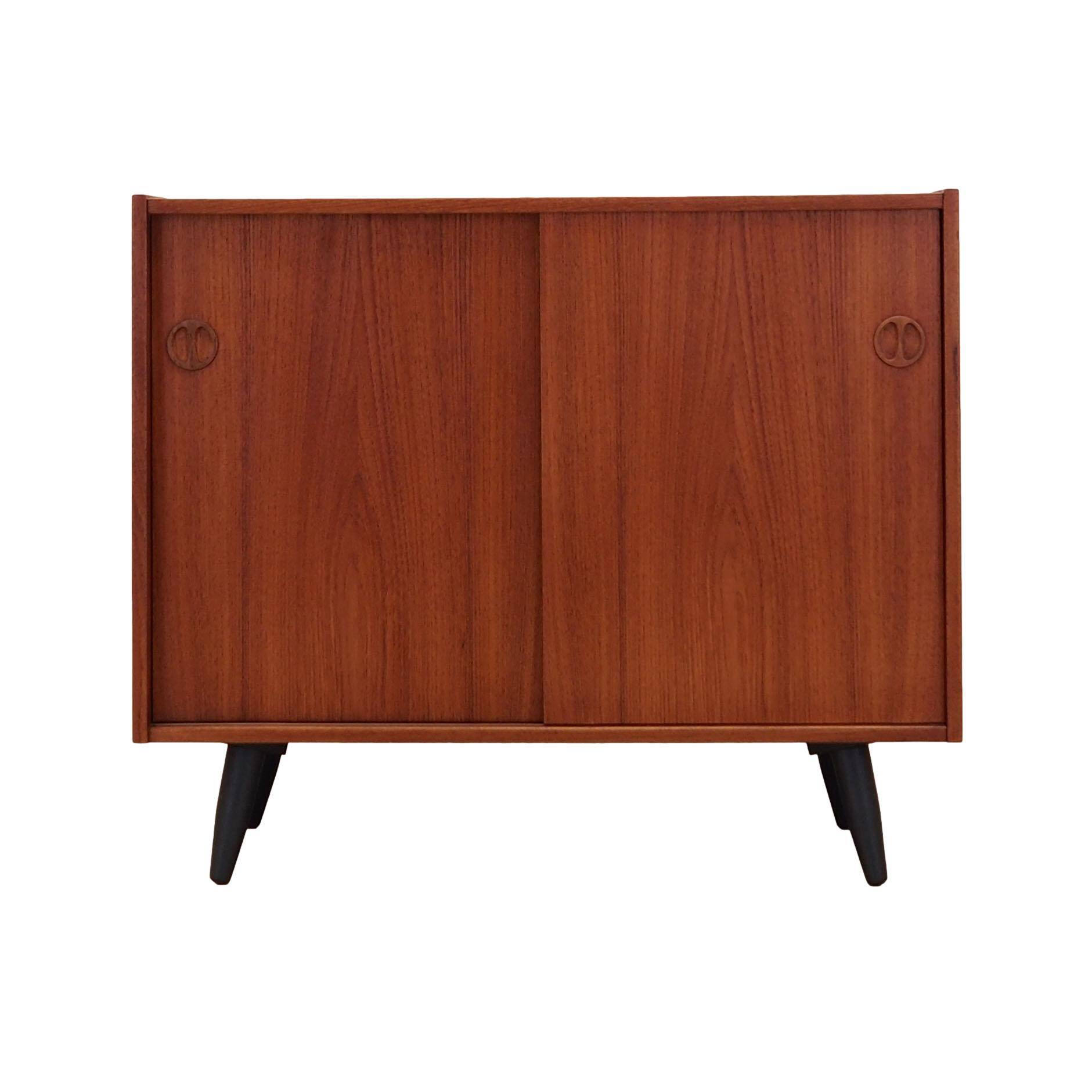 Teak cabinet, Danish design, 1970s, production: Denmark
