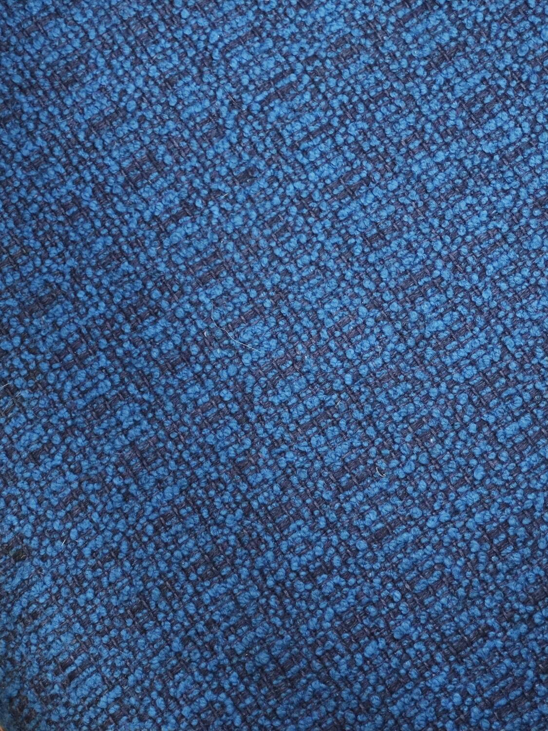 Pair of blue armchairs by Jiri Jiroutek for Interier Praha, 1960