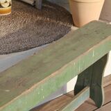 Old farm bench