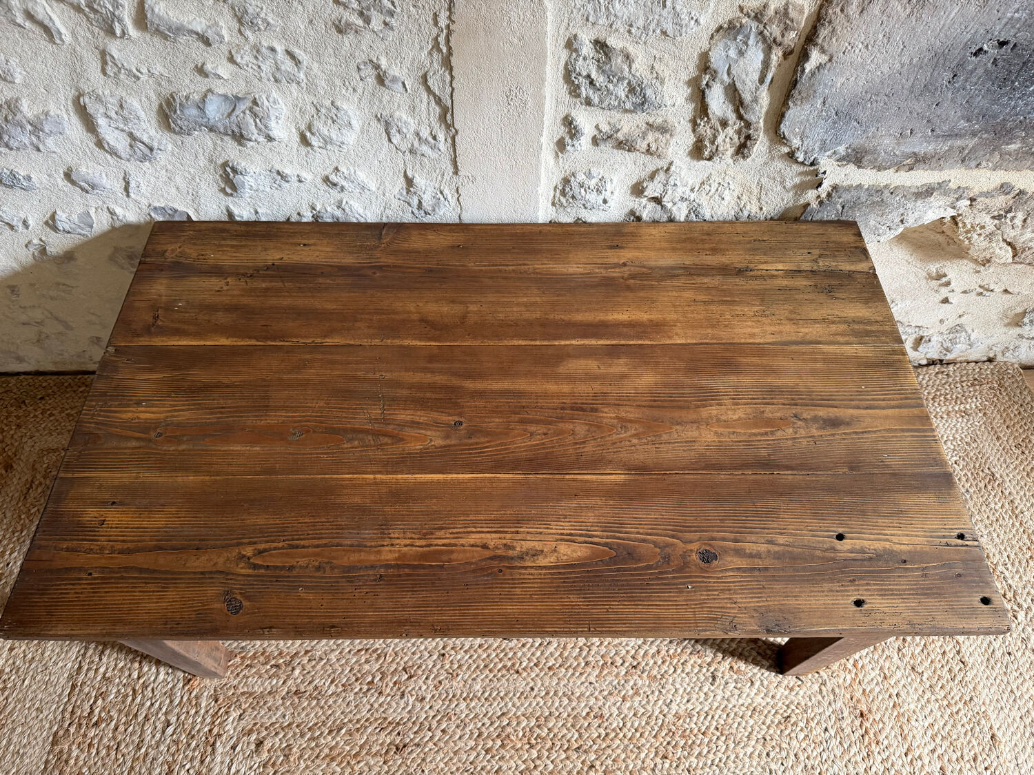 Renovated farmhouse coffee table
