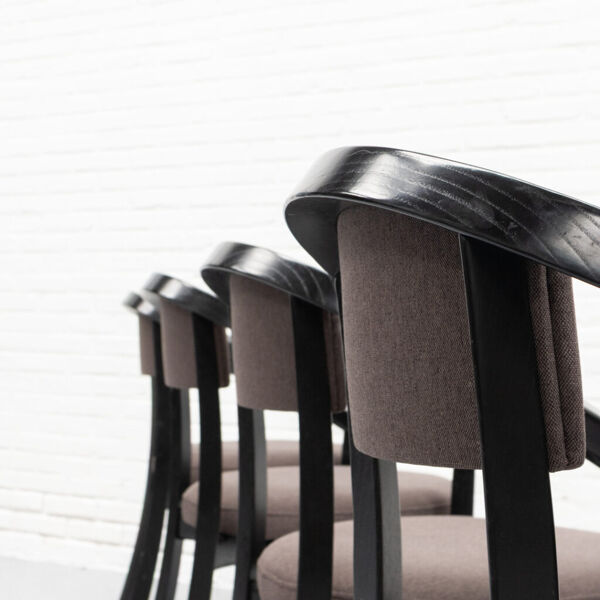 Ensemble de 4 chaises de salle à manger Rosenthal Nostro