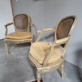 Pair of Louis XVI armchairs