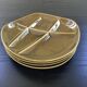 Service de 4 assiettes à huîtres Sarreguemines