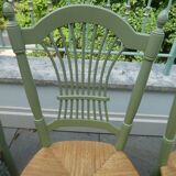 Set of 4 mulched chairs model Giverny
