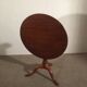 Mahogany side table