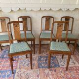 6 Art Deco chairs