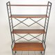 Italian Free Standing Teak Shelving Unit, 1950's