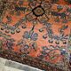 Handmade antique Persian Lilihan rug 3.5' x 5.4' (106cm x 164cm) 1920s - 1B676