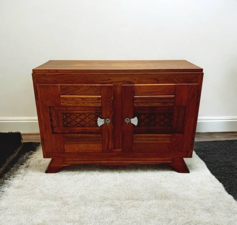 Enfilade / Buffet  vintage  Art Déco en chêne